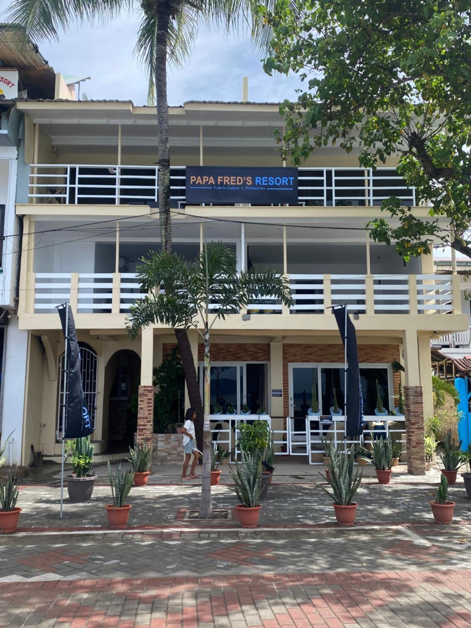 Papa Freds Beach Resort Puerto Galera Bagian luar foto