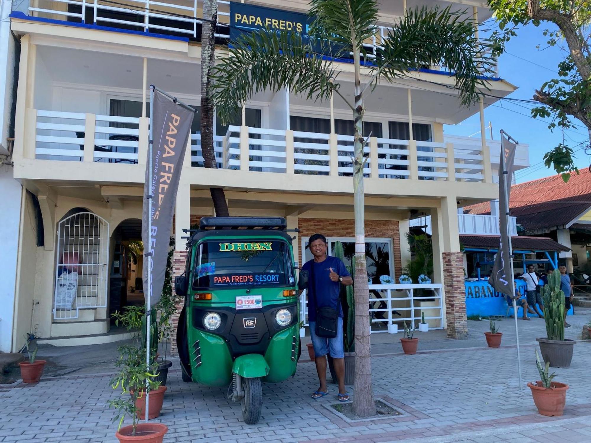 Papa Freds Beach Resort Puerto Galera Bagian luar foto