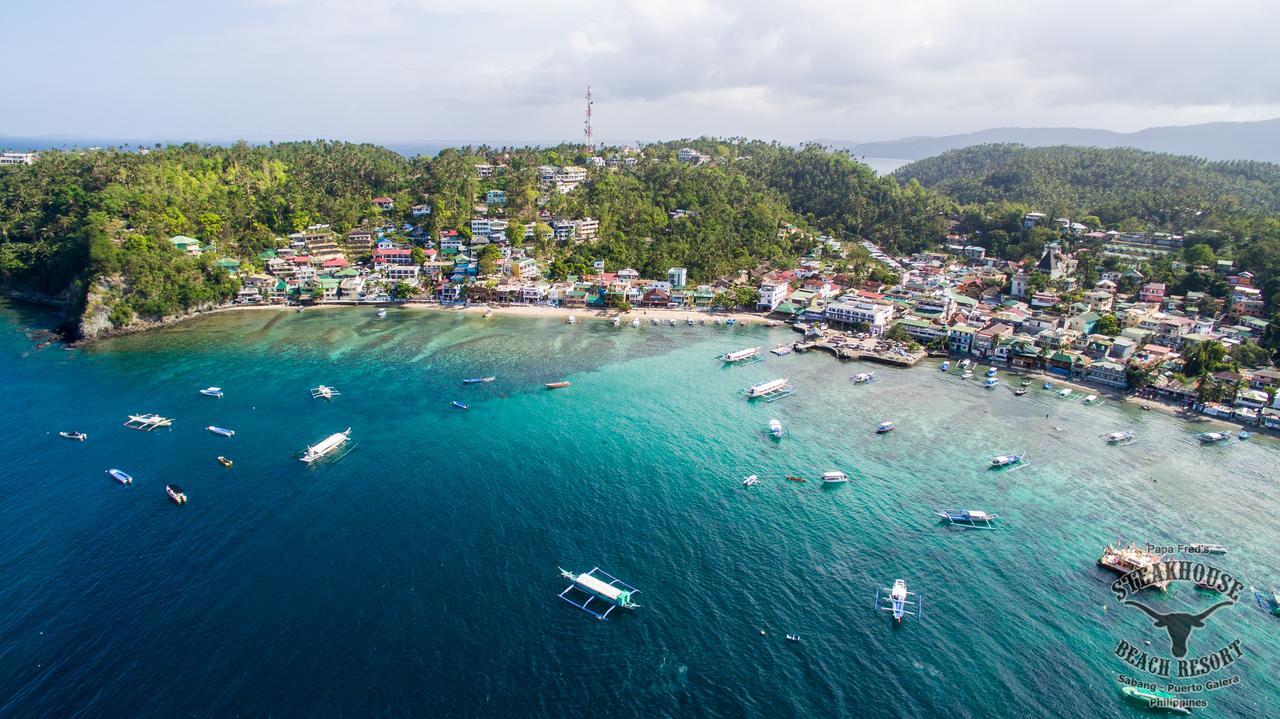Papa Freds Beach Resort Puerto Galera Bagian luar foto